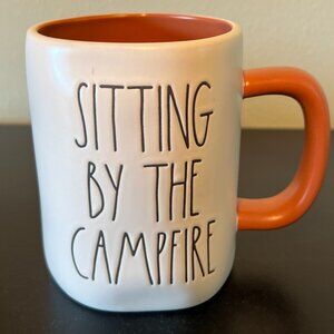 Rae Dunn SITTING BY THE CAMPFIRE Mug ~ Artisan Collection by Magenta ~ Camping